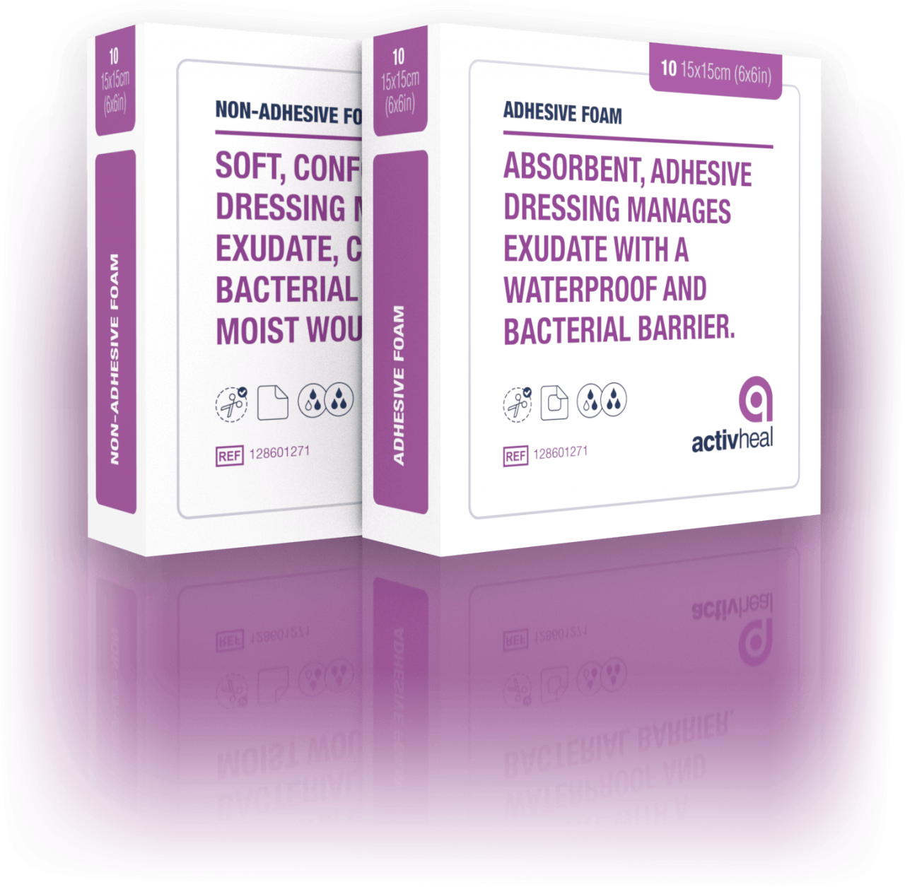 Foam Dressing Wound Care Range ActivHeal Foam