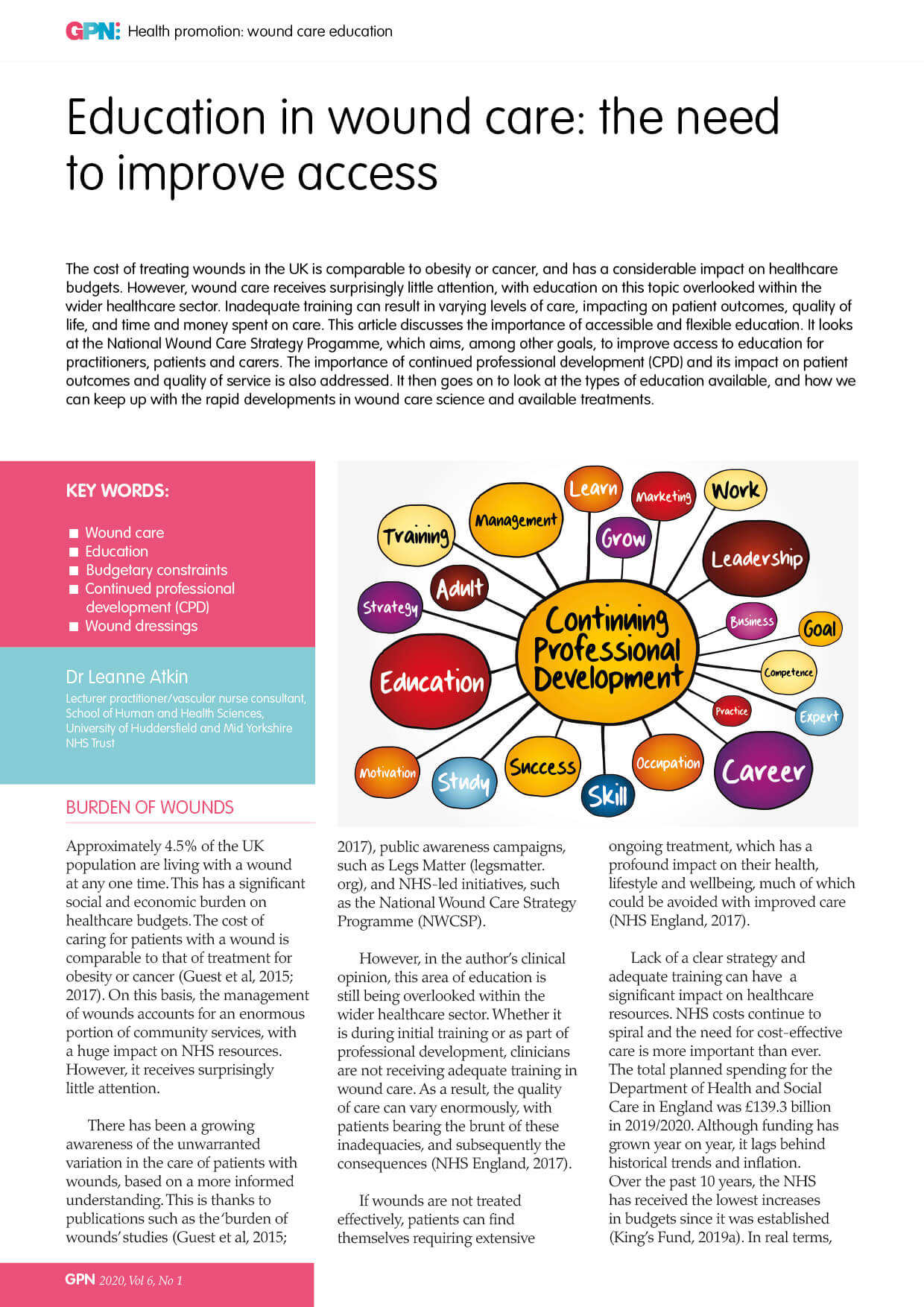 Educationinwoundcaretheneedtoimproveaccess2 ActivHeal